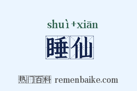 睡仙是什么意思的图片